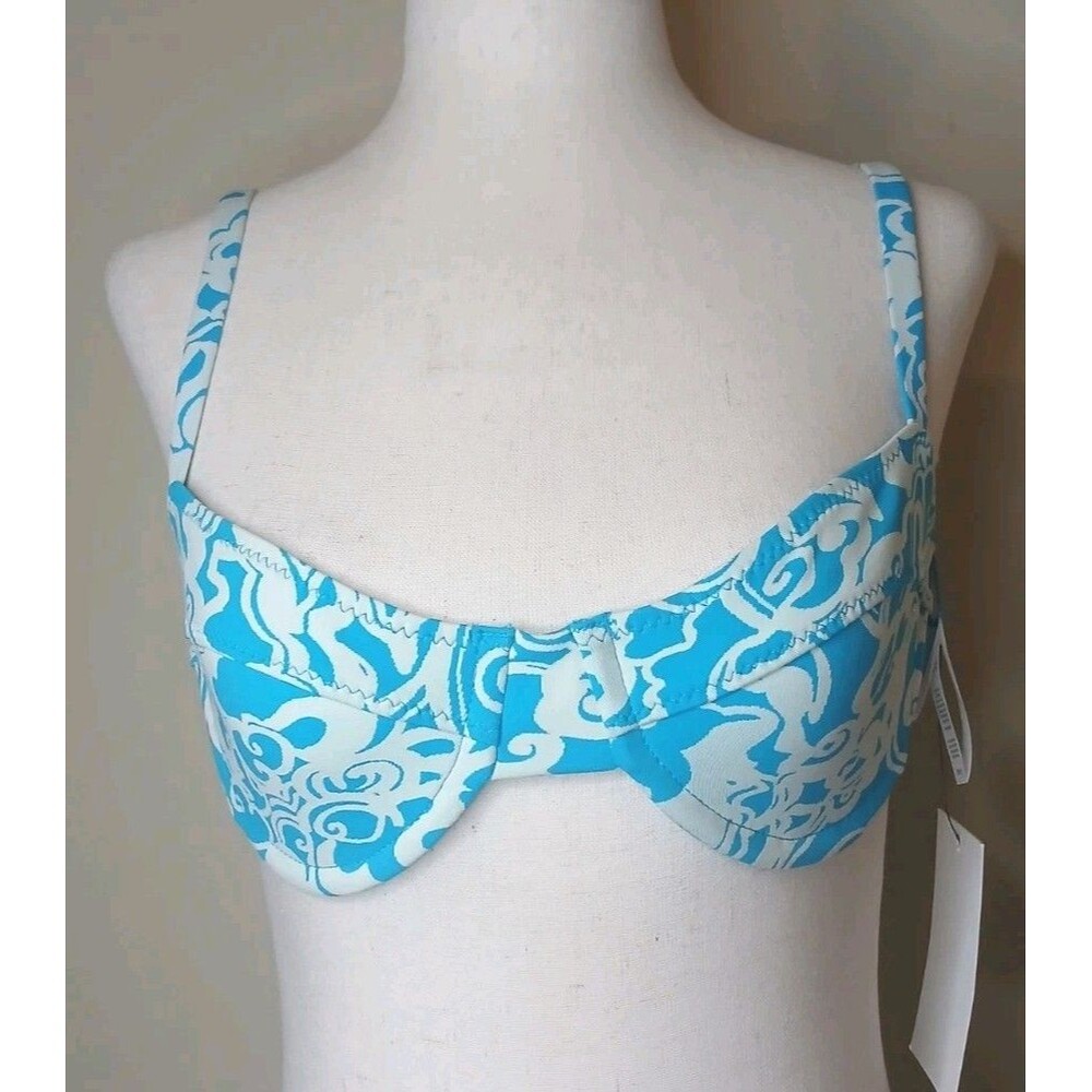 A.L.C. Swimsuit Sz M Bikini Underwire Adjustable High-waisted NWT $330 - Picture 4 of 16